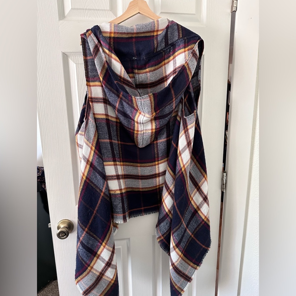 Flannel Vest O/S